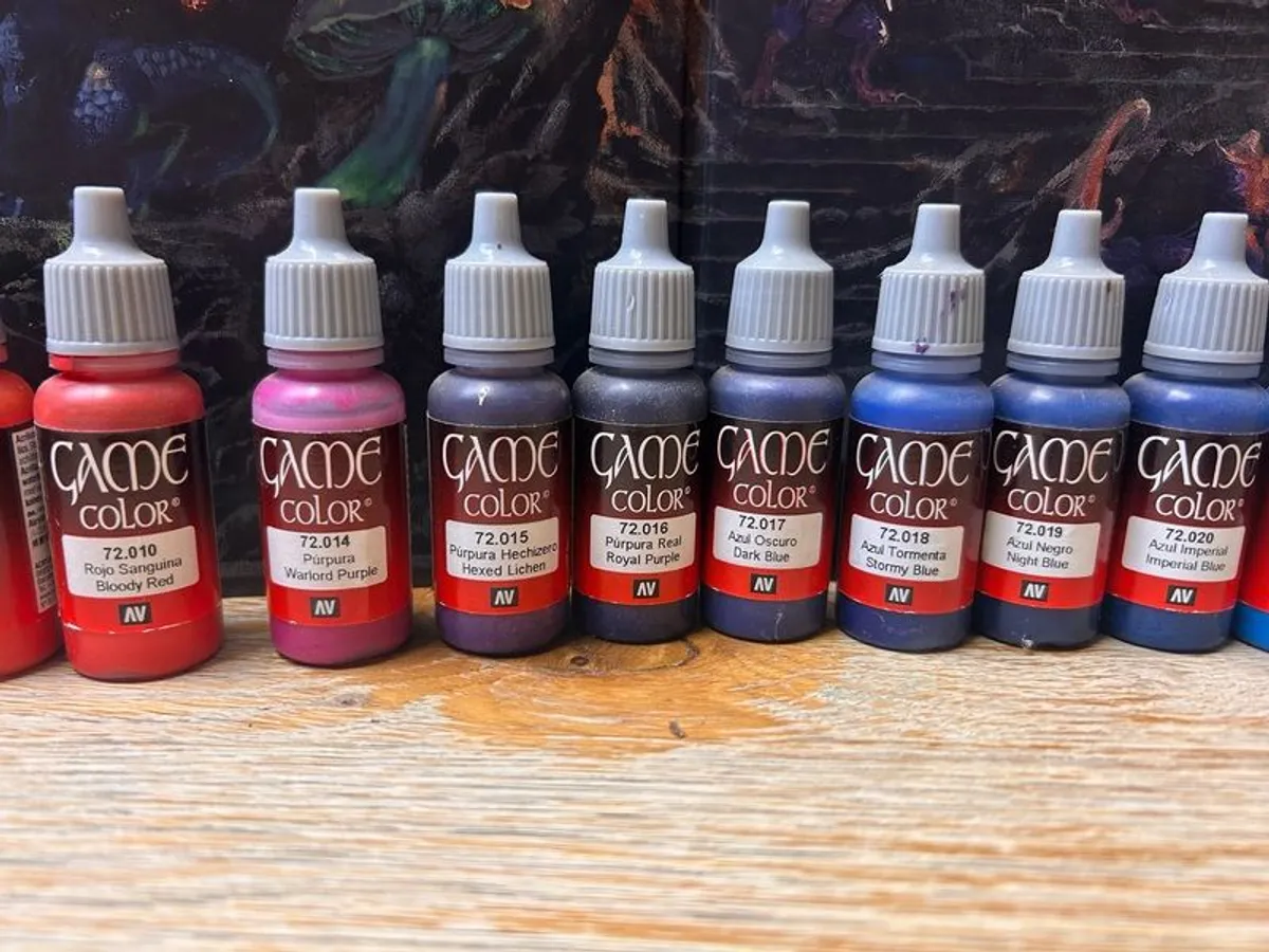 Vallejo Game Color Paint Bundle (26 Paints and Game Ink) Excellent Condition - Image 3