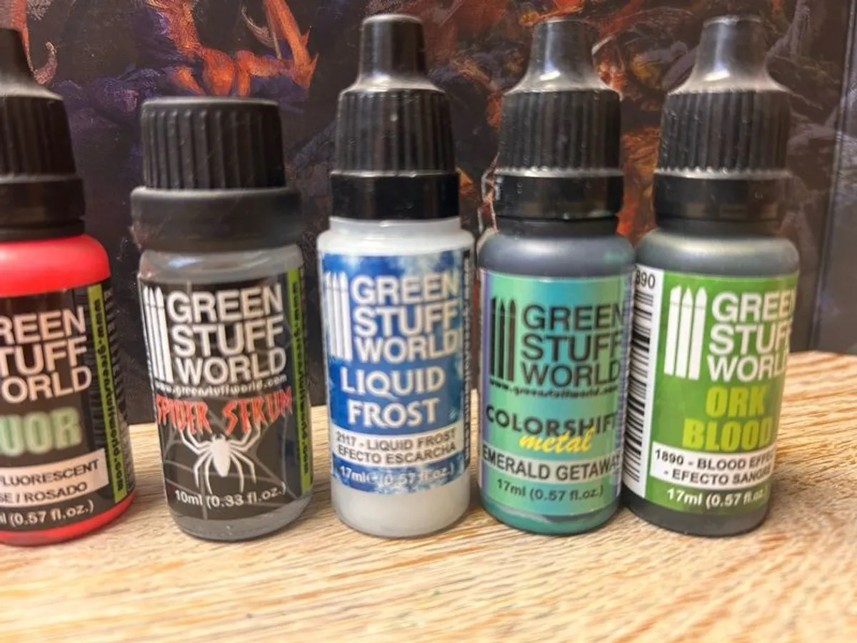 Green Stuff World Paint & Effects Bundle (14 Bottles) - Image 3
