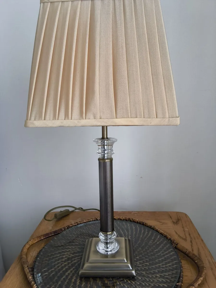 Dunnes Stores Bronze Table Lamp - Image 1