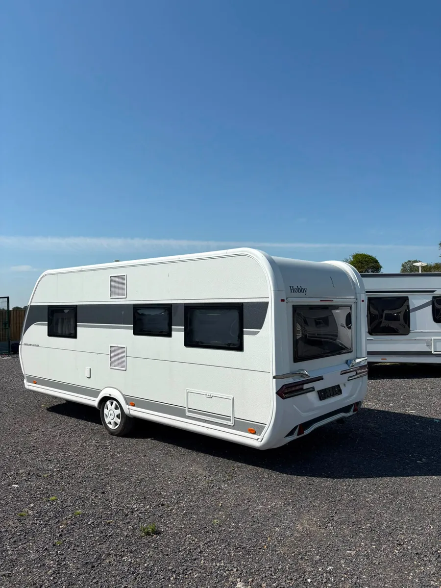 2025 Hobby 540  4 Berth Island Bed Caravan - Image 4