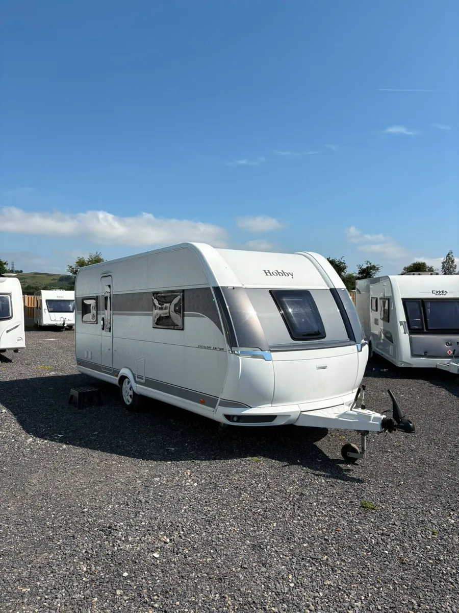 2025 Hobby 540  4 Berth Island Bed Caravan - Image 1