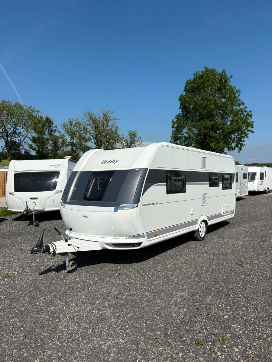 2025 Hobby 540  4 Berth Island Bed Caravan - Image 2