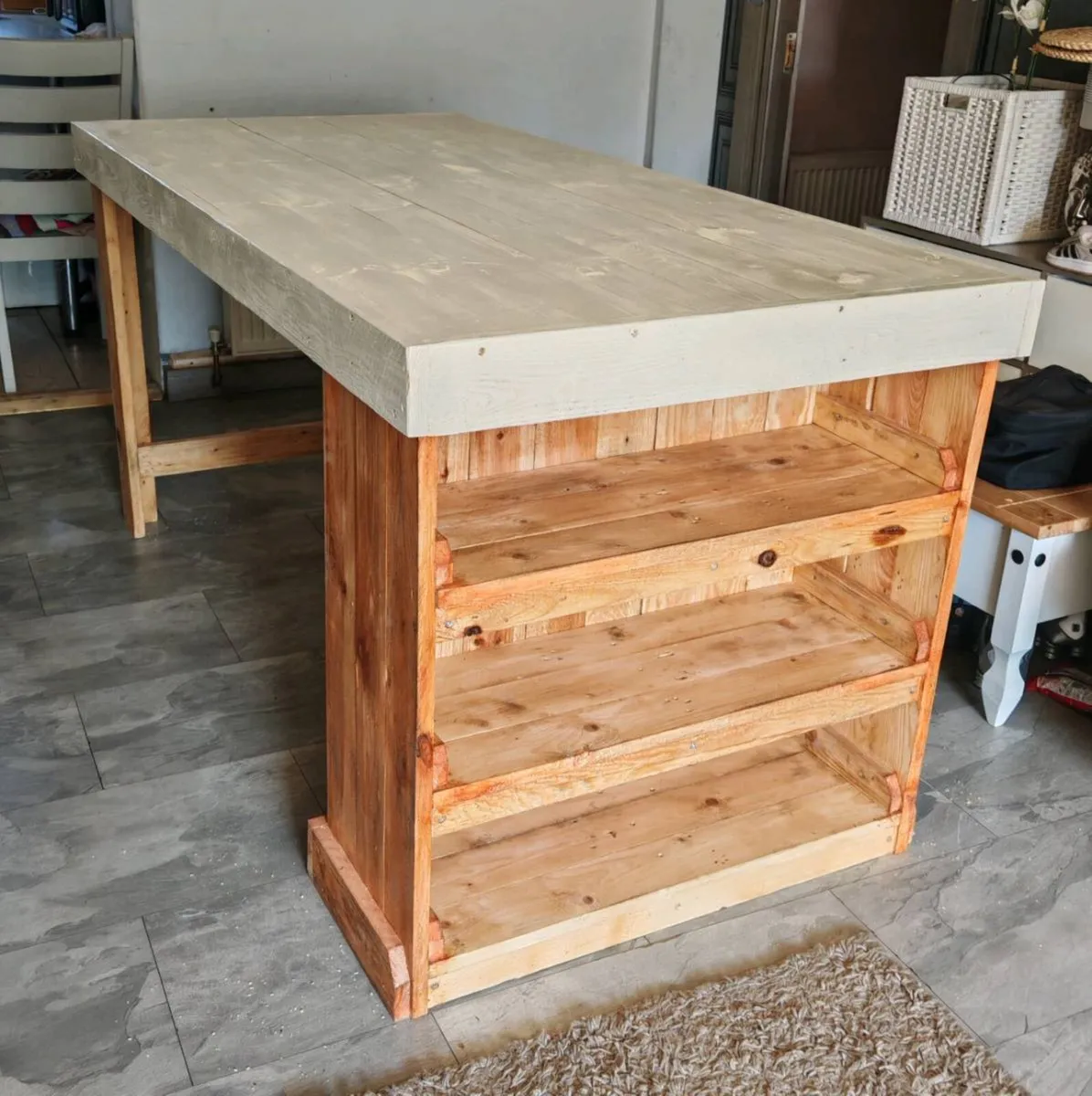 Rustic space saver island - Image 3