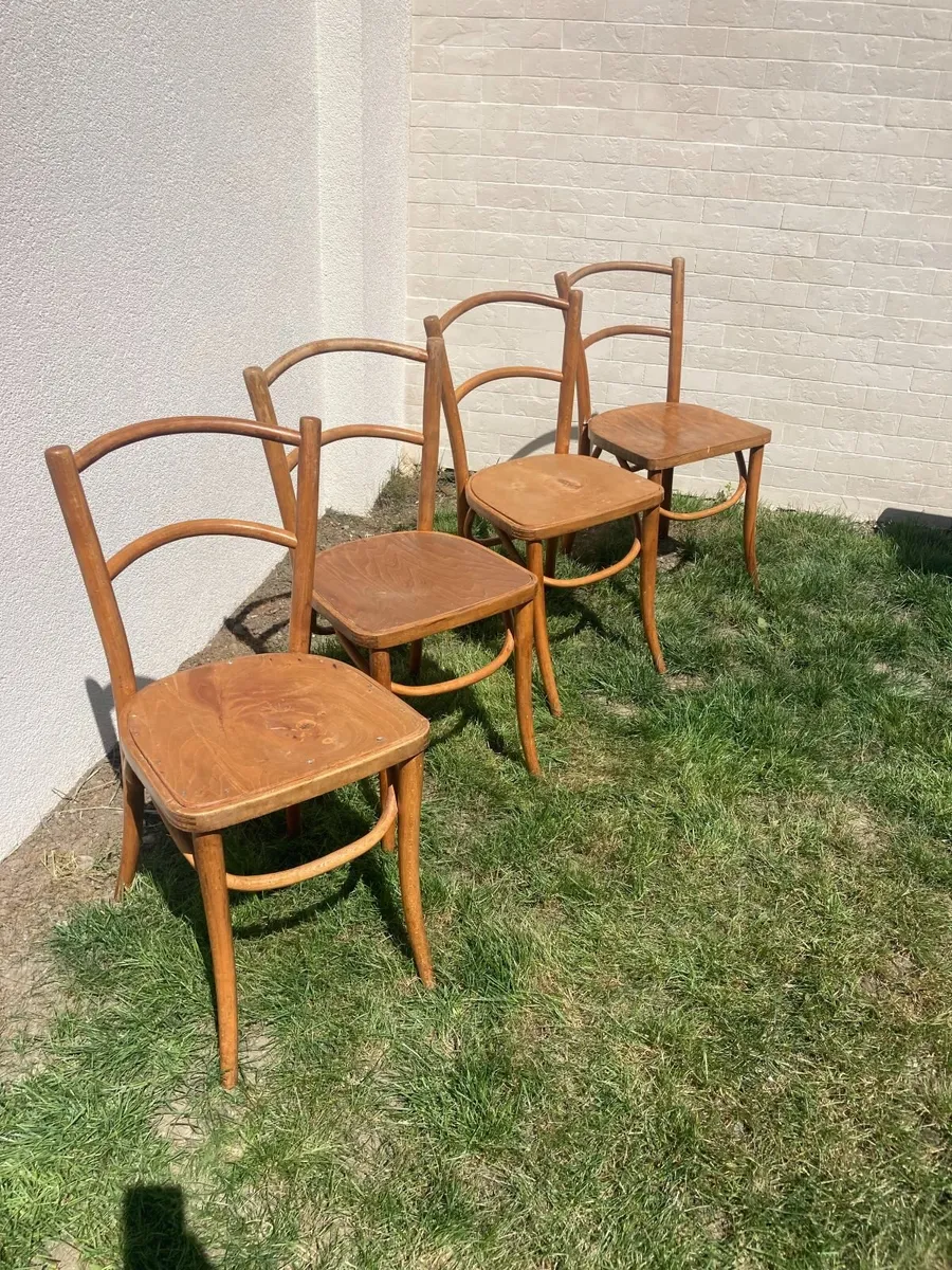 Chairs x 4 - Vintage - Bentwood - Image 1
