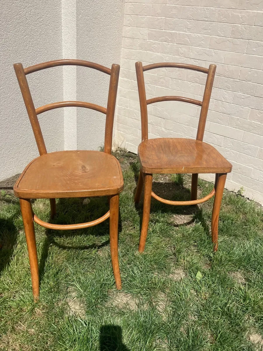 Chairs x 4 - Vintage - Bentwood - Image 2
