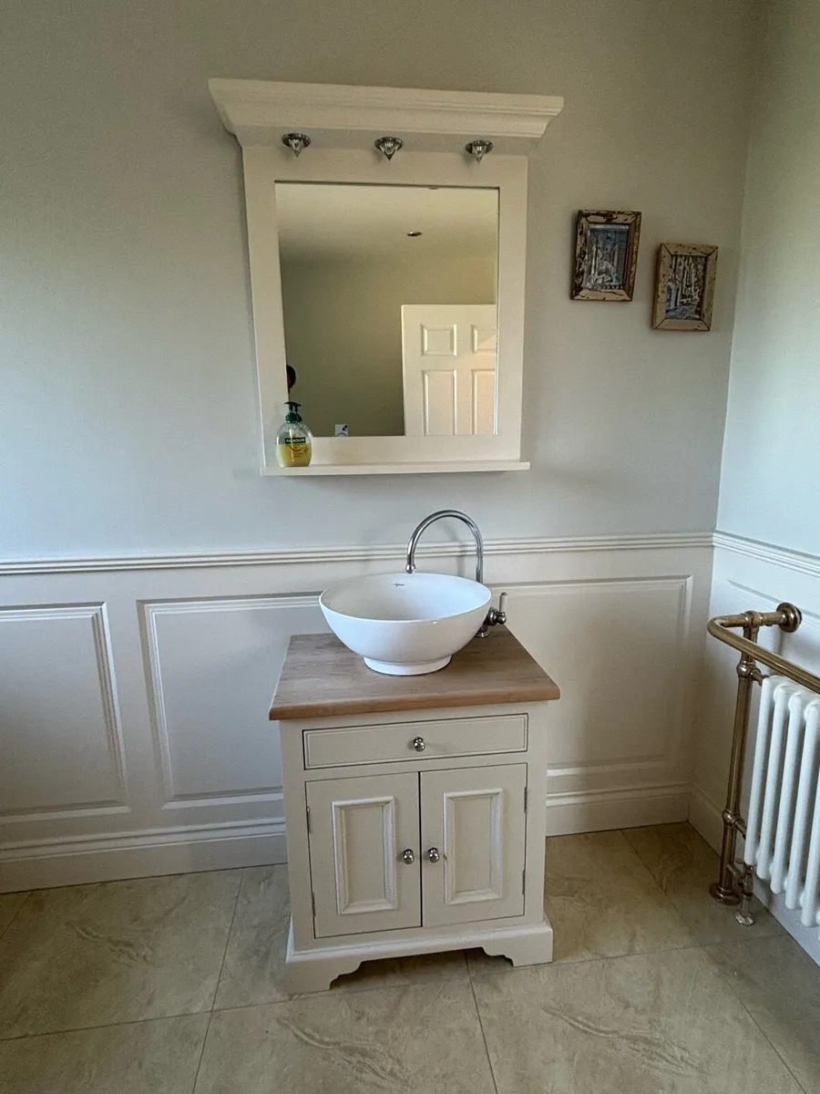 Free Standing Bath and neptune sink unit, mirror - Image 2