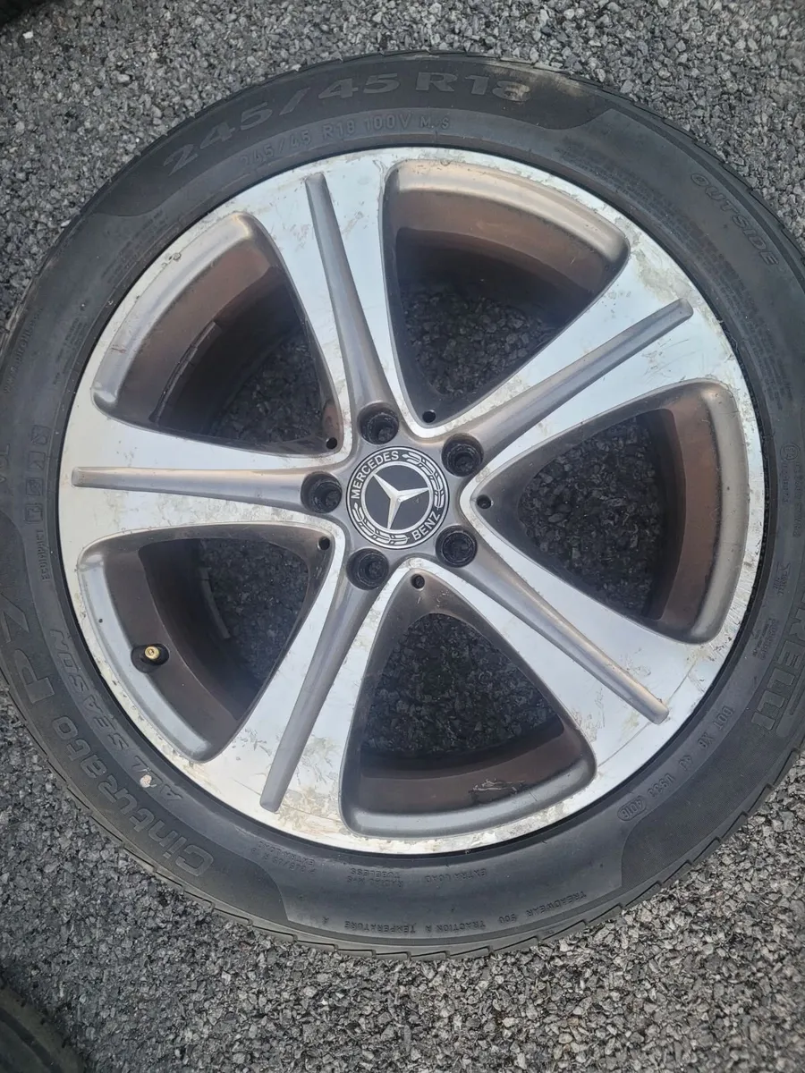 Mercedes Alloys 18" - Image 1