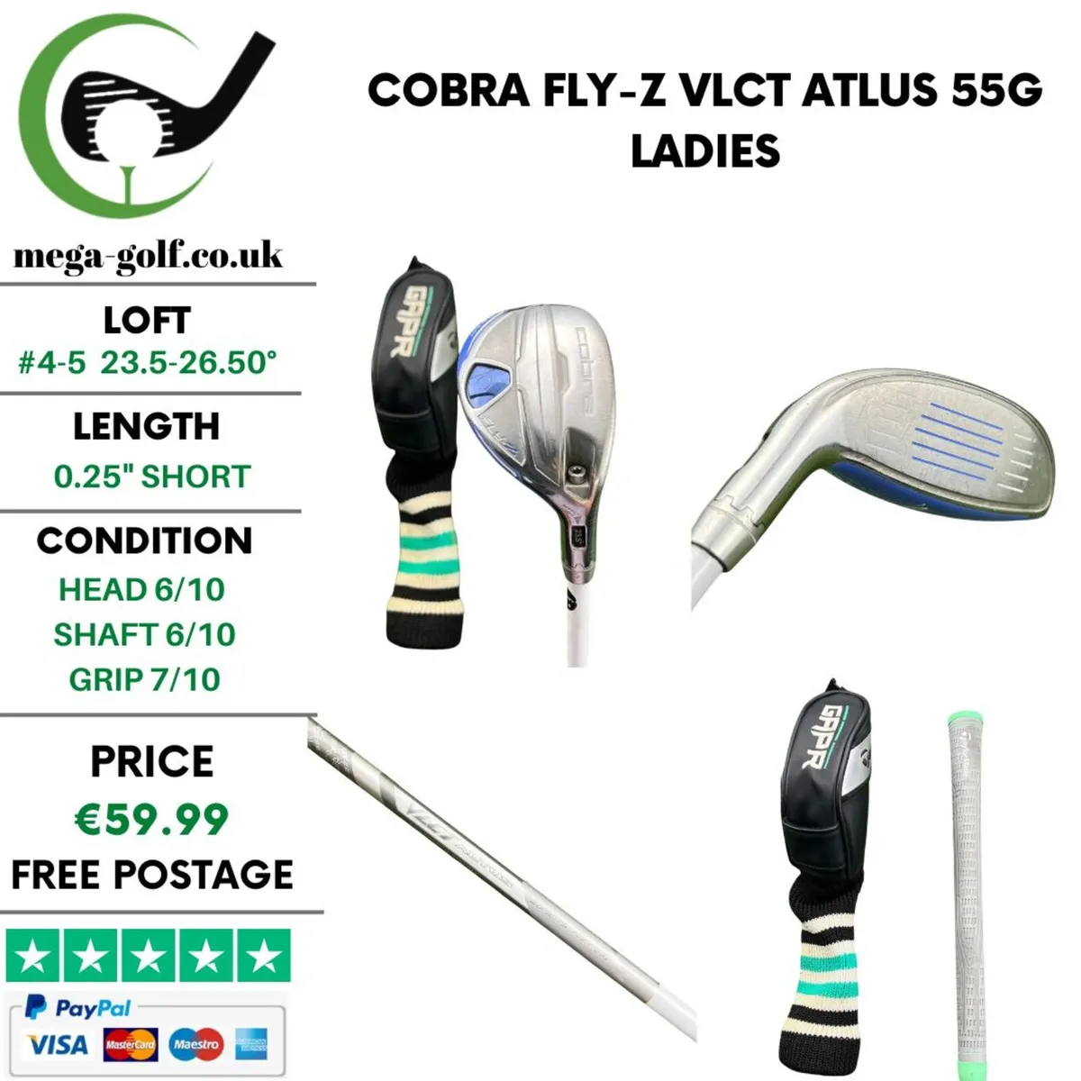 Cobra Fly-Z / #4-5 Hybrid 23.5-26.50° / Ladies - Image 1
