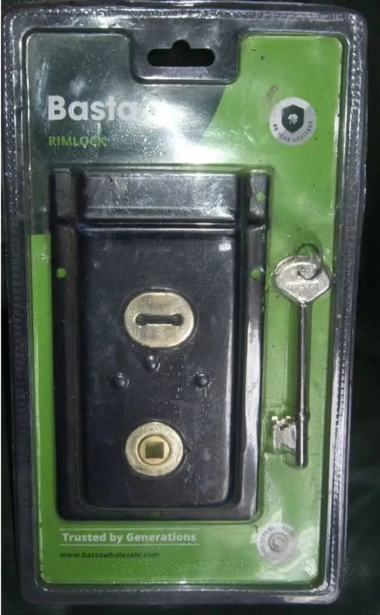 BNIB Basta Black Rimlock set - Image 1