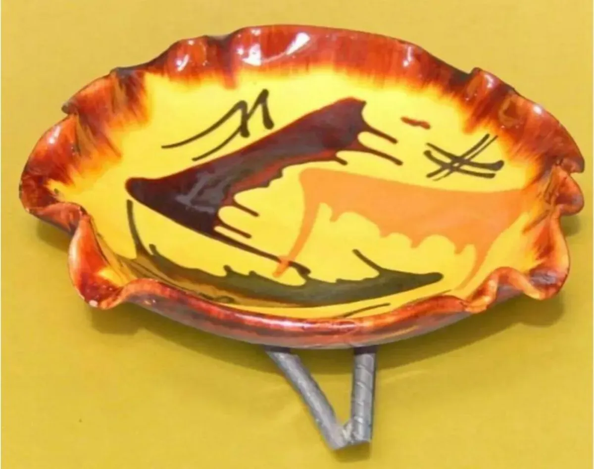 Vintage Harrods Ceramic & Iron 'Menez' Bowl - Image 4