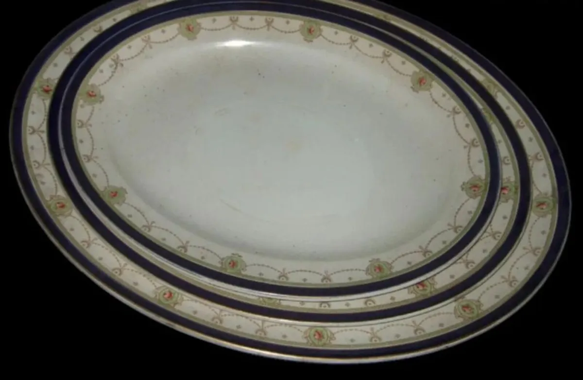 Vintage Wedgewood Platter Trio & Tureen - Image 1