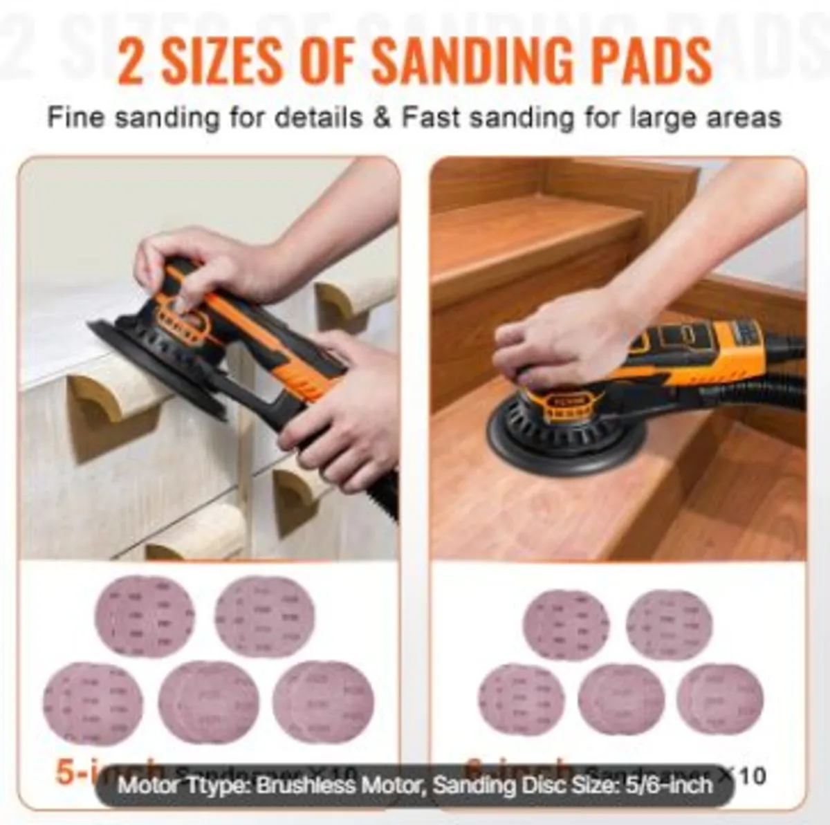 Random Orbital Sander 5 & 6-Inch - Image 4