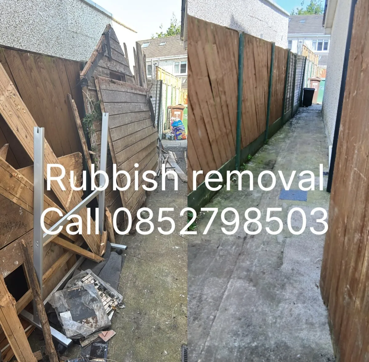 Rubbish removal