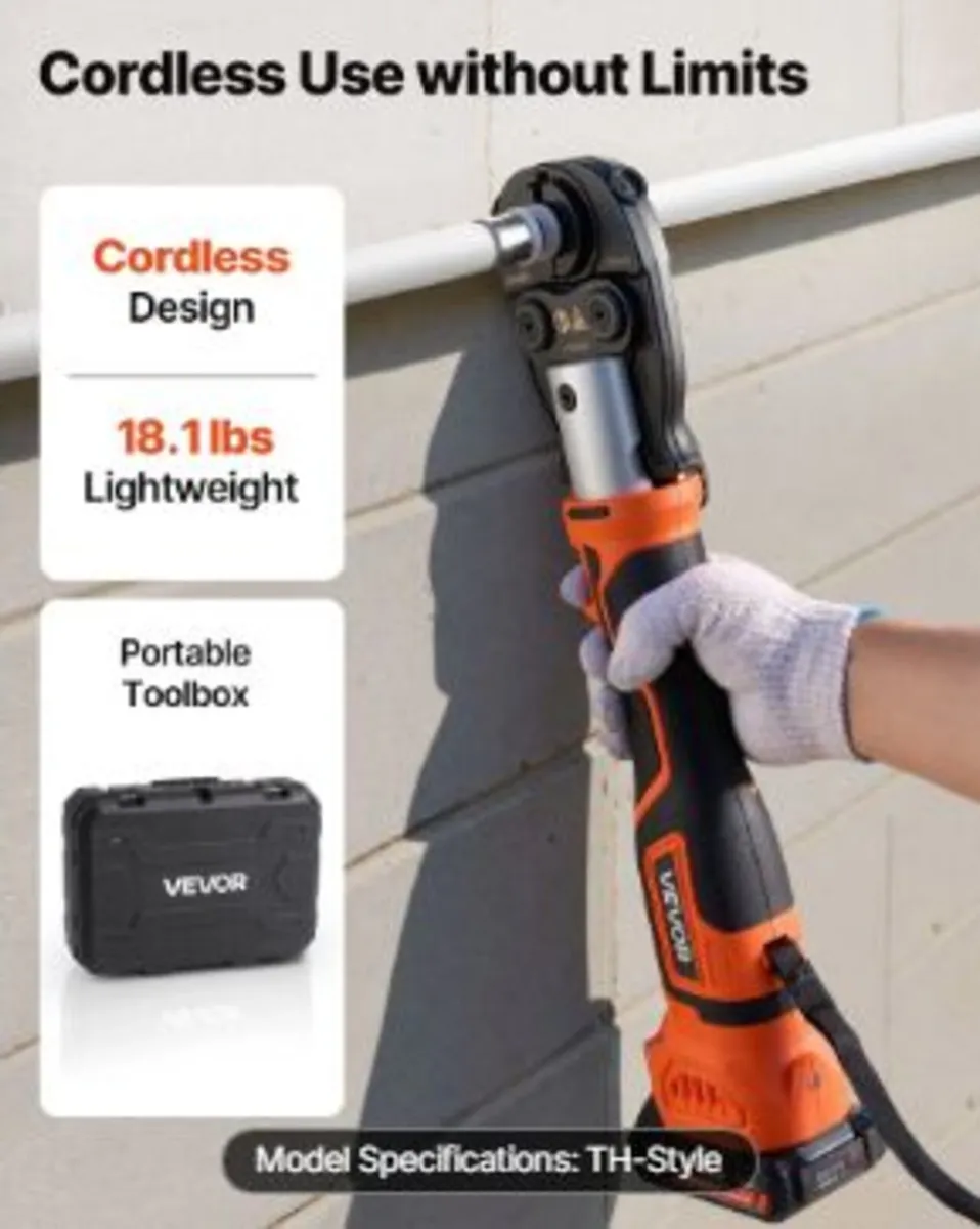 Cordless Pipe Press Tool - Image 4