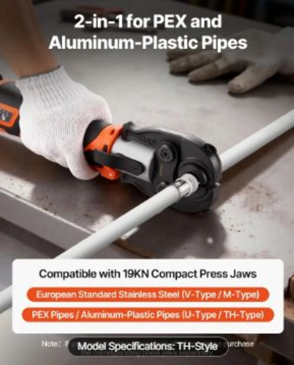 Cordless Pipe Press Tool - Image 2