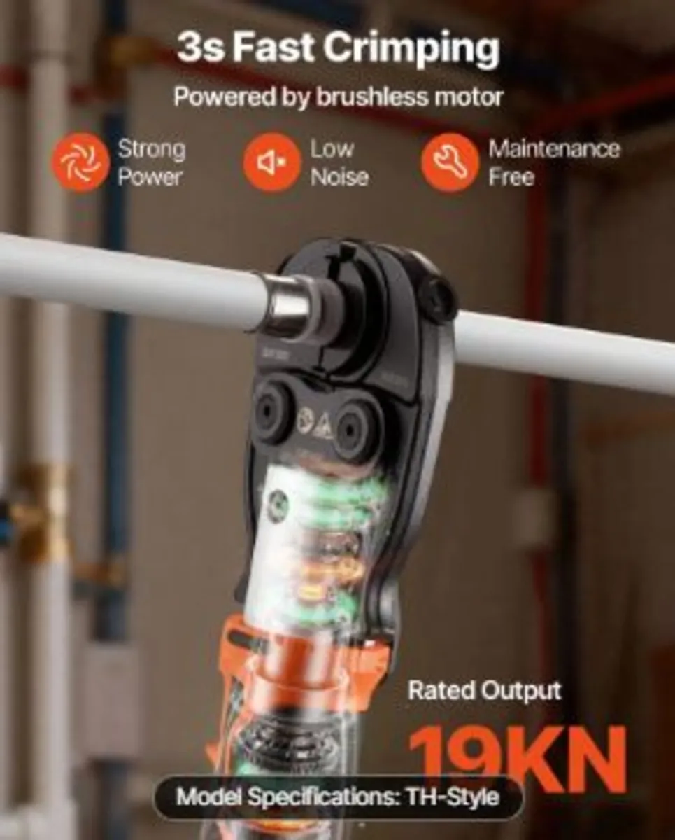 Cordless Pipe Press Tool - Image 3