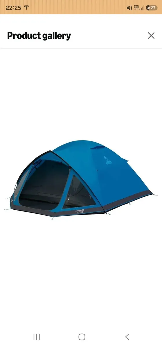 Vango Alpha 400 - 4 man tent - Image 3