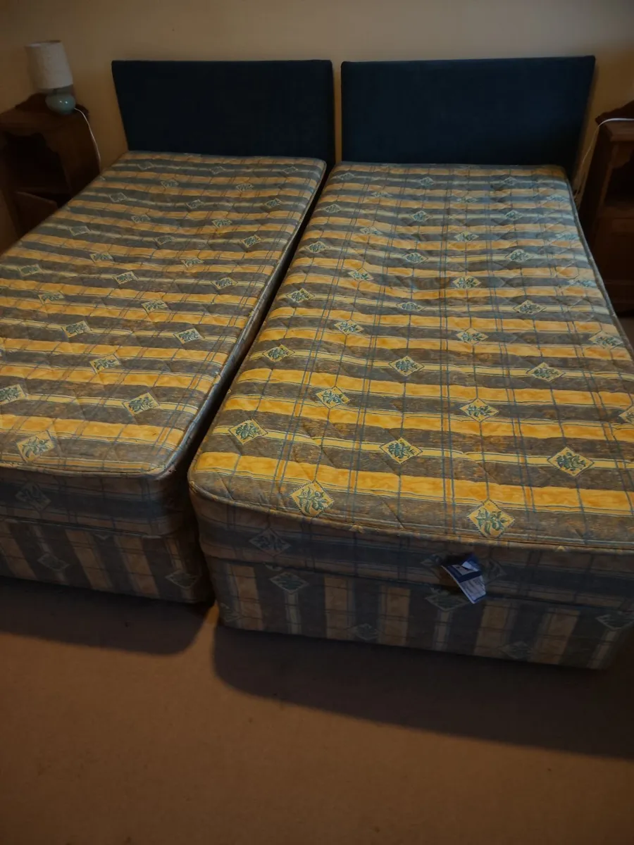 Single beds free to take - Image 2