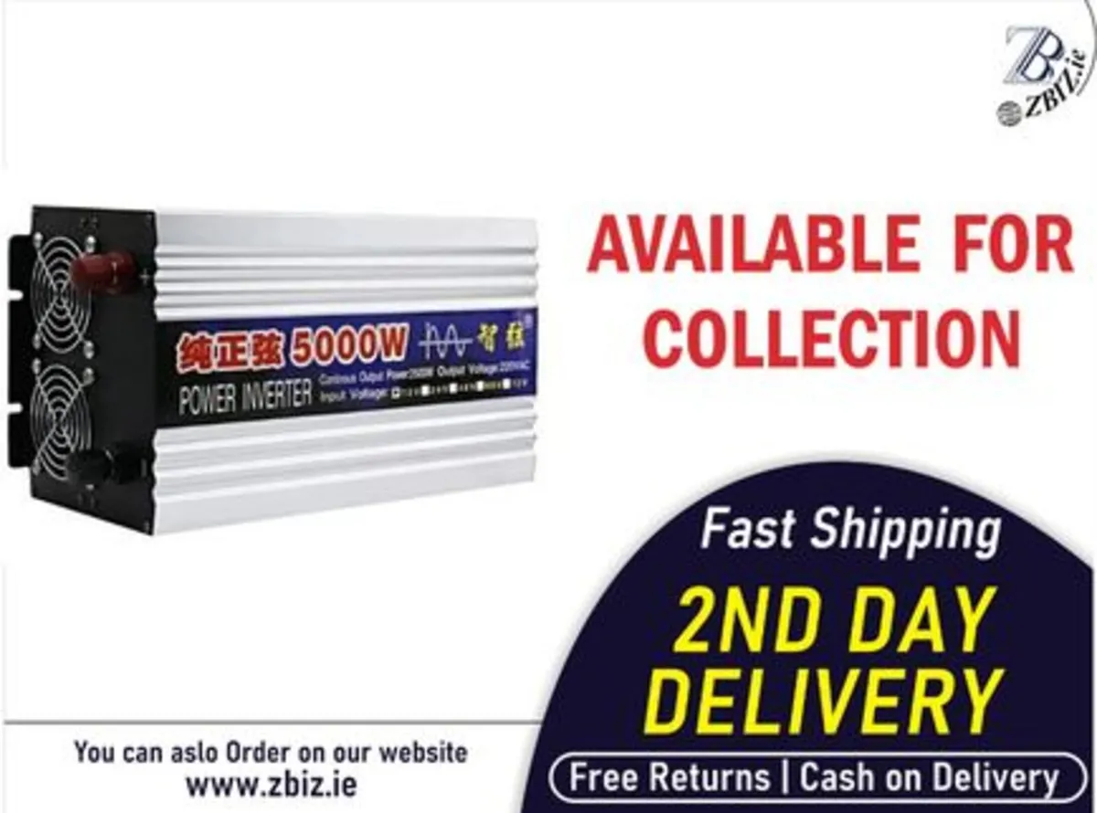 5000W Solar Inverter for Off-Grid Systems - Image 1