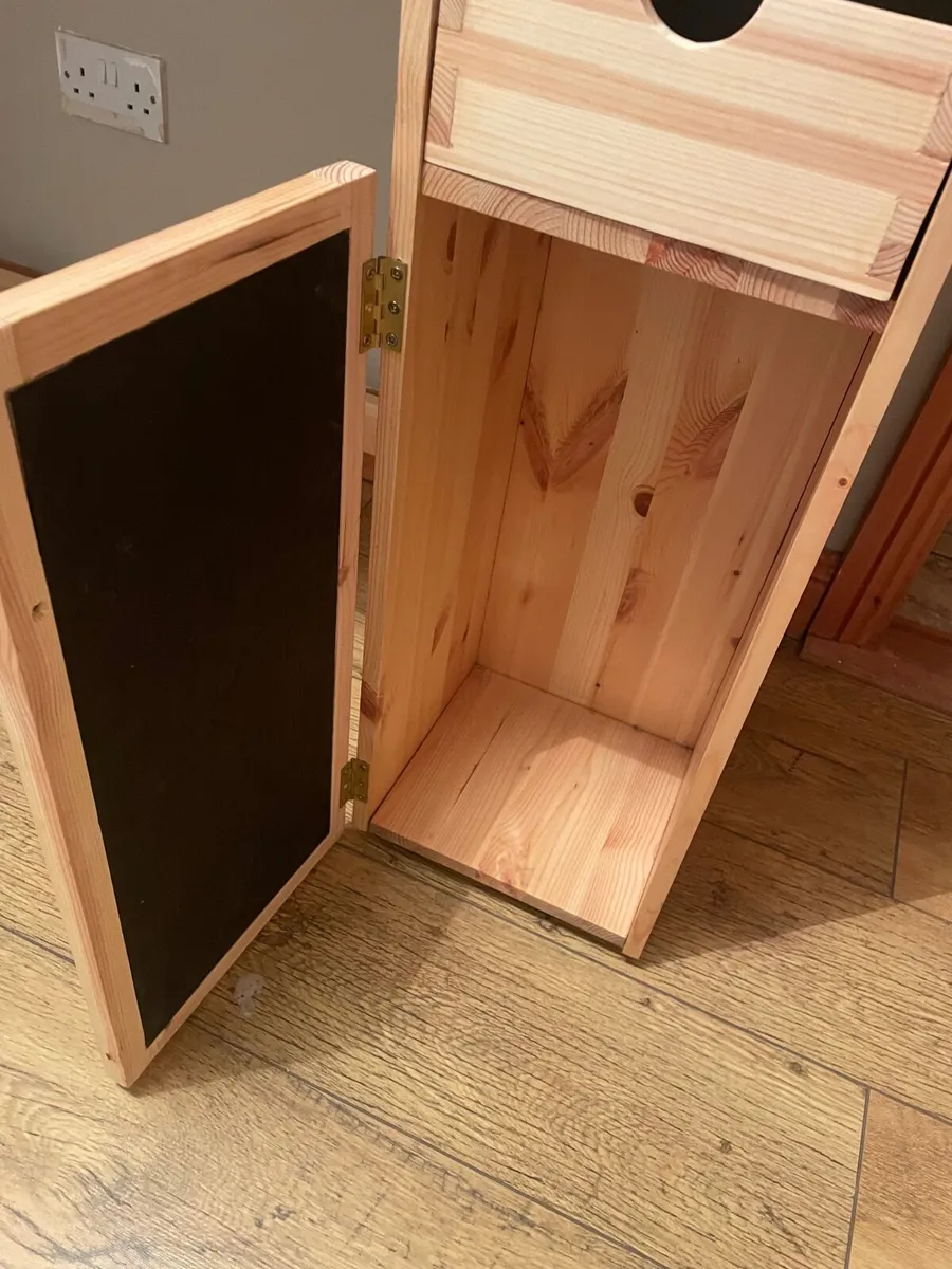 homemade wooden desk - Image 4