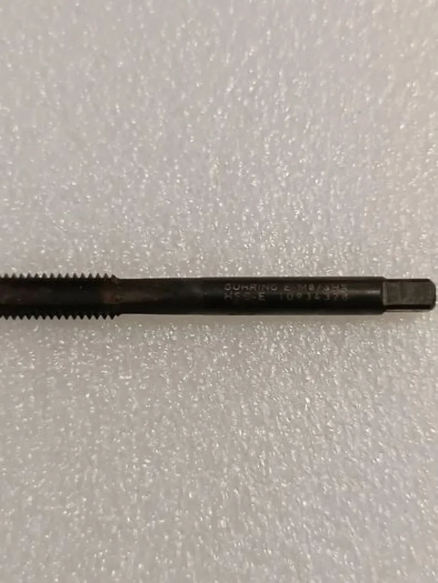 M8 Metric, Guhring E M8/6hx Straight Flute Tap Hhs - Image 4
