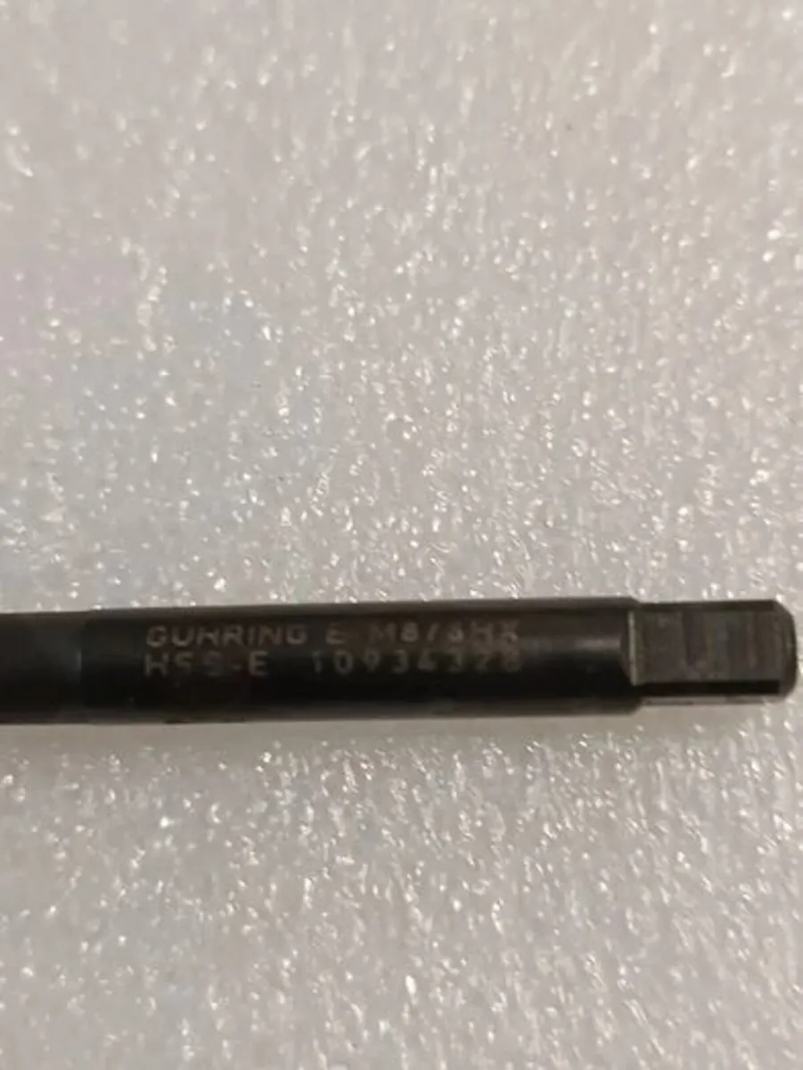 M8 Metric, Guhring E M8/6hx Straight Flute Tap Hhs - Image 3