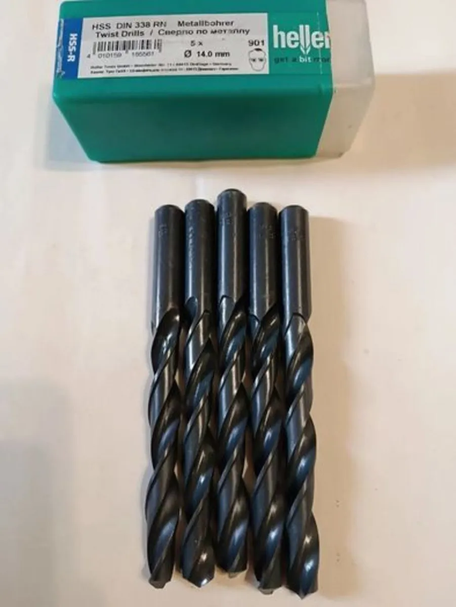 HELLER, Twist drills 14mm , 15mm by the piece, HSS - Image 2