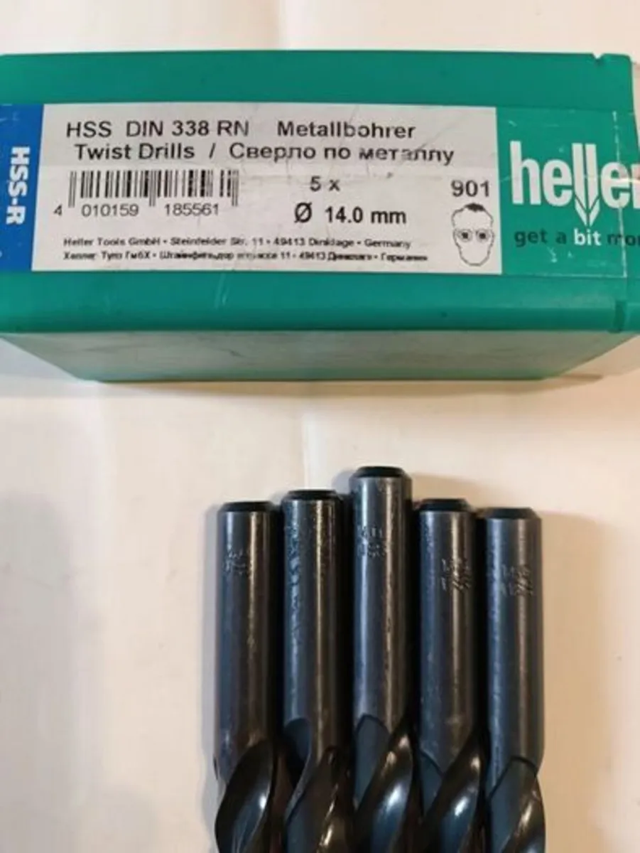 HELLER, Twist drills 14mm , 15mm by the piece, HSS - Image 4