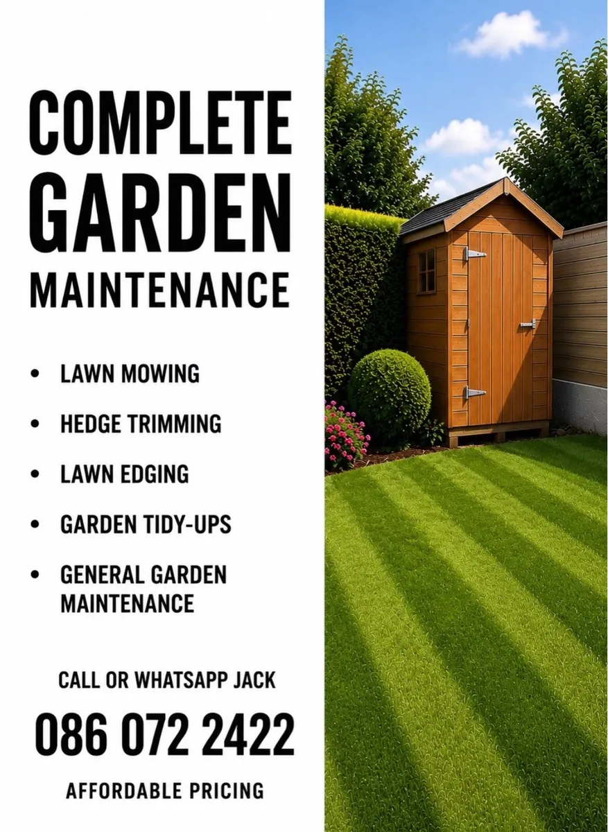 Garden Maintenance Services – Fairly Priced