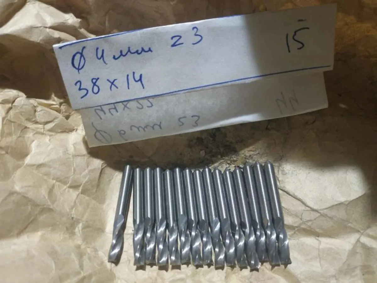 4mm 5mm 6mm Solid Carbide End Mill - Image 1