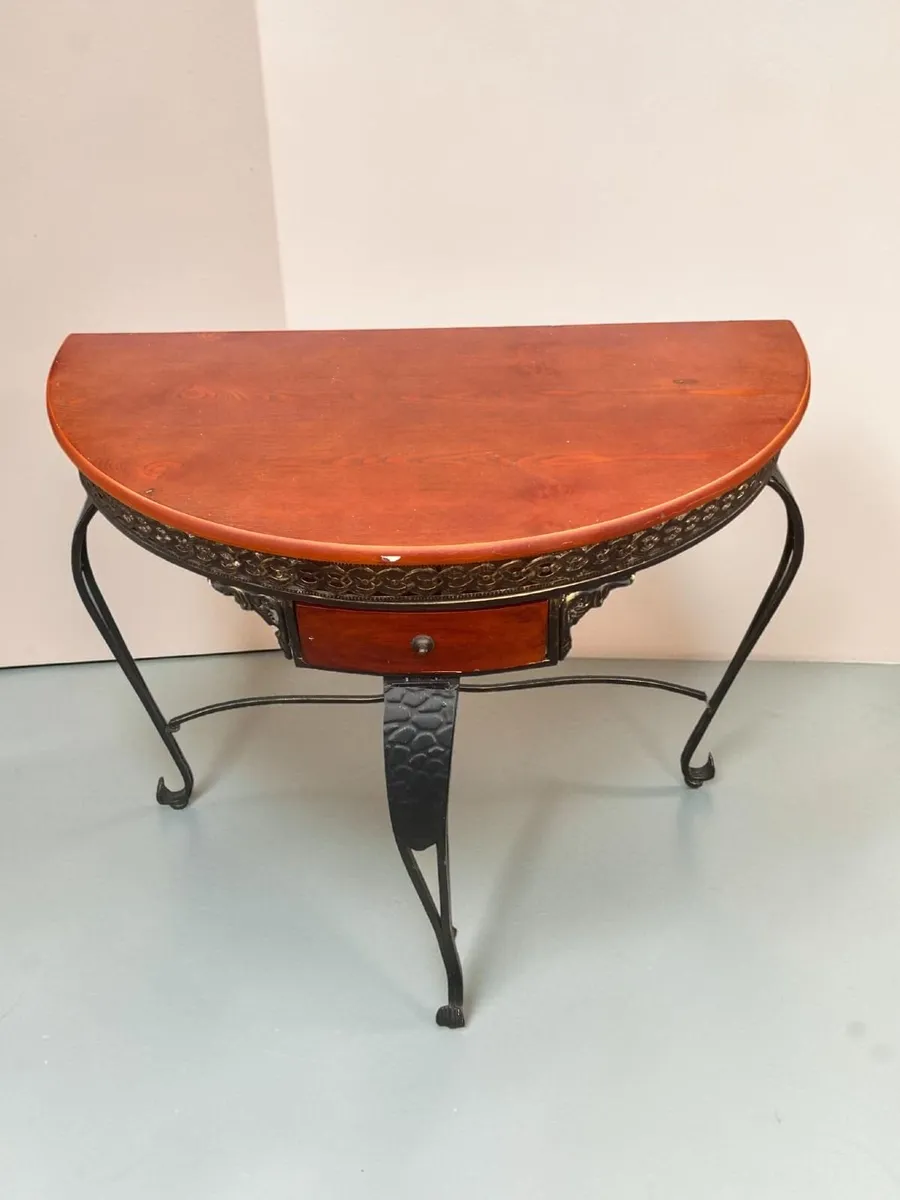 Console Table / Demi Lune. - Image 2