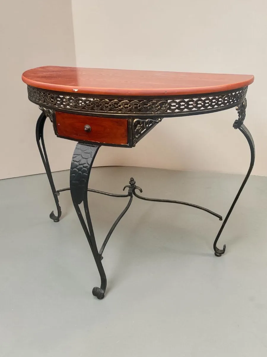 Console Table / Demi Lune. - Image 3