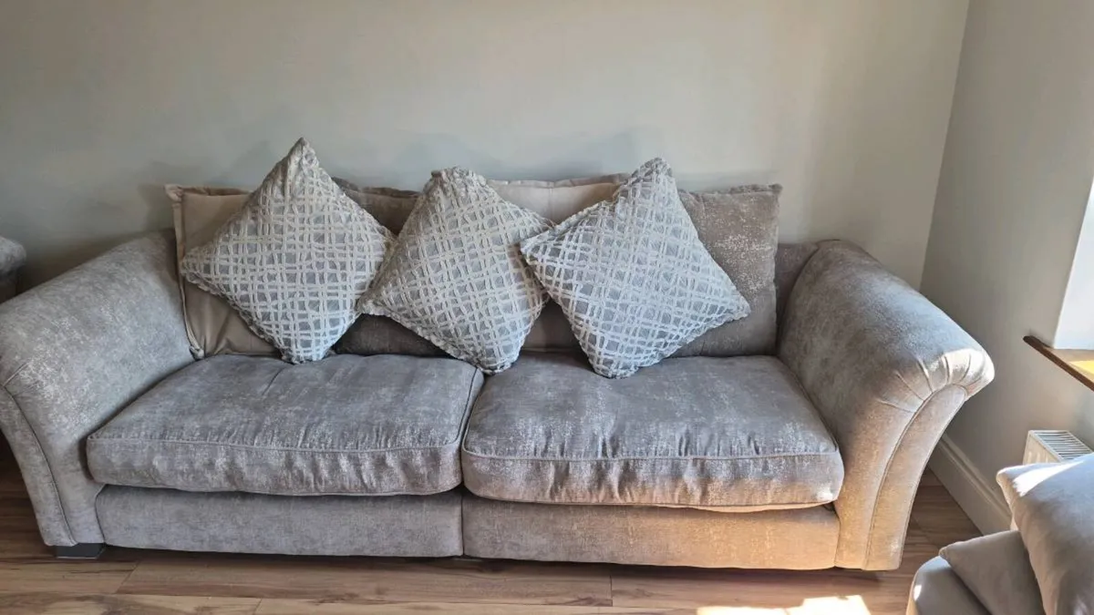 Grey Sofa Set - Image 1