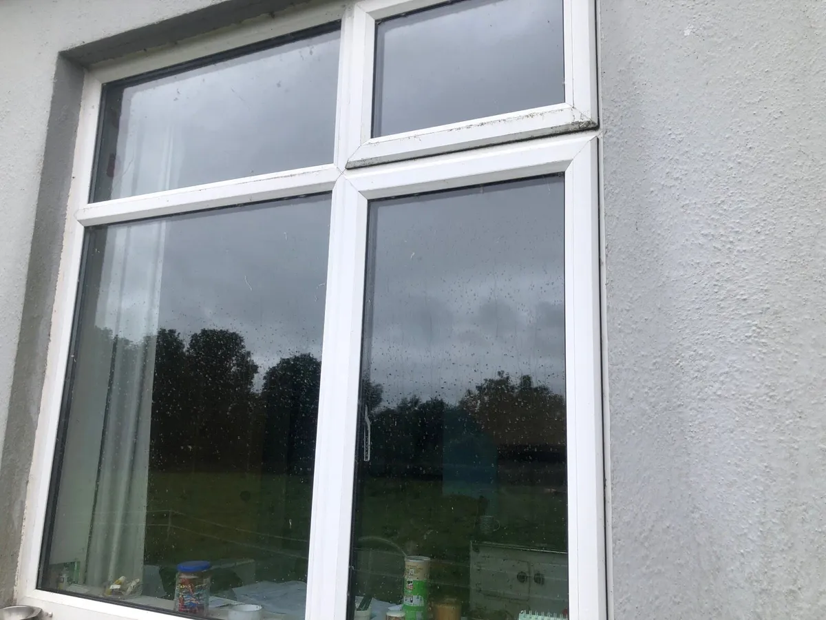 White double glazed pvc windows - Image 1