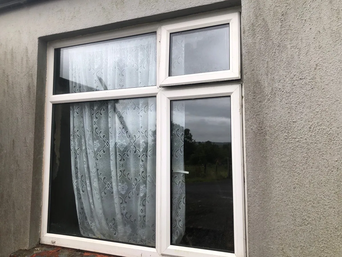 White double glazed pvc windows - Image 3