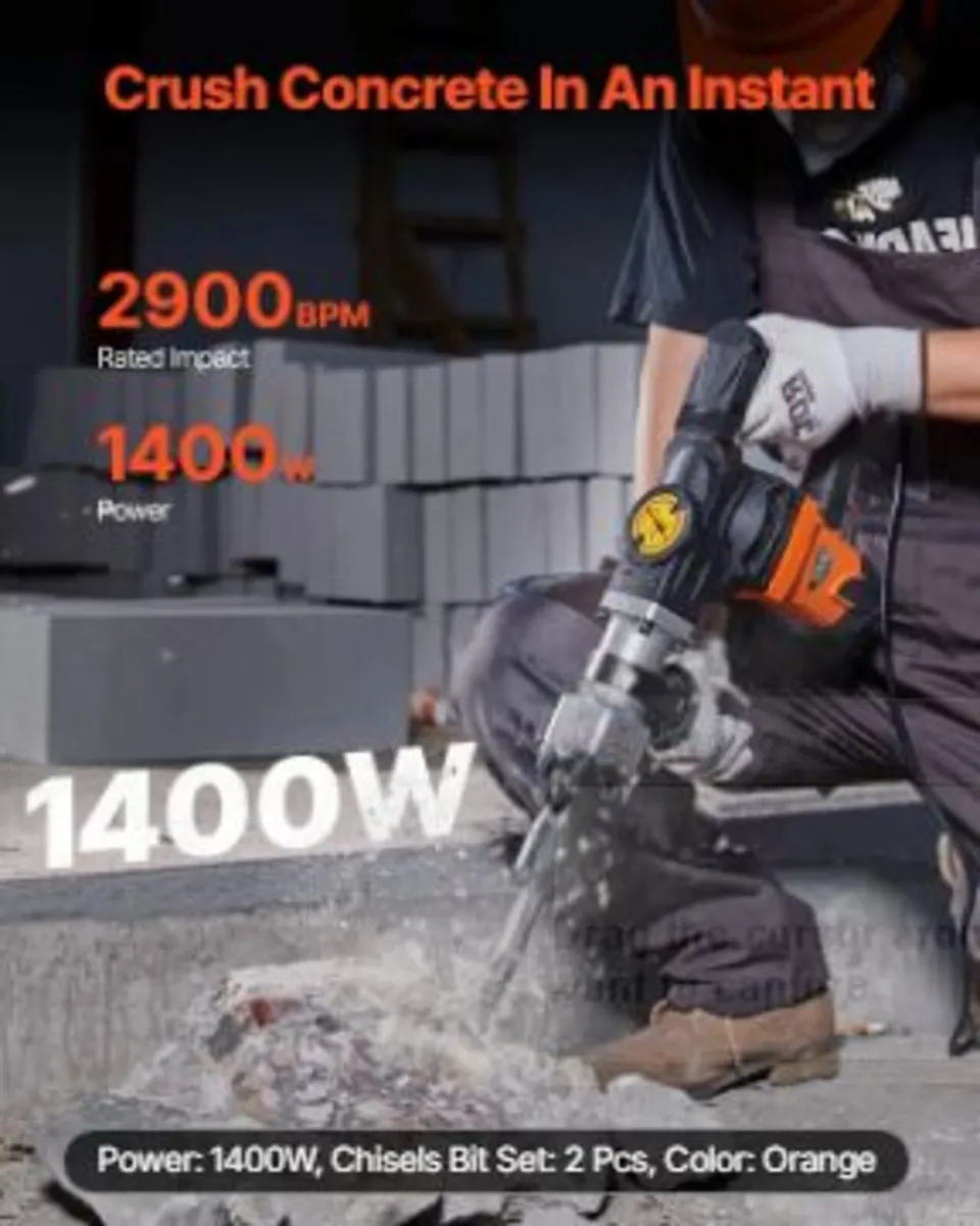 Demolition Jack Hammer Concrete Breaker - Image 4