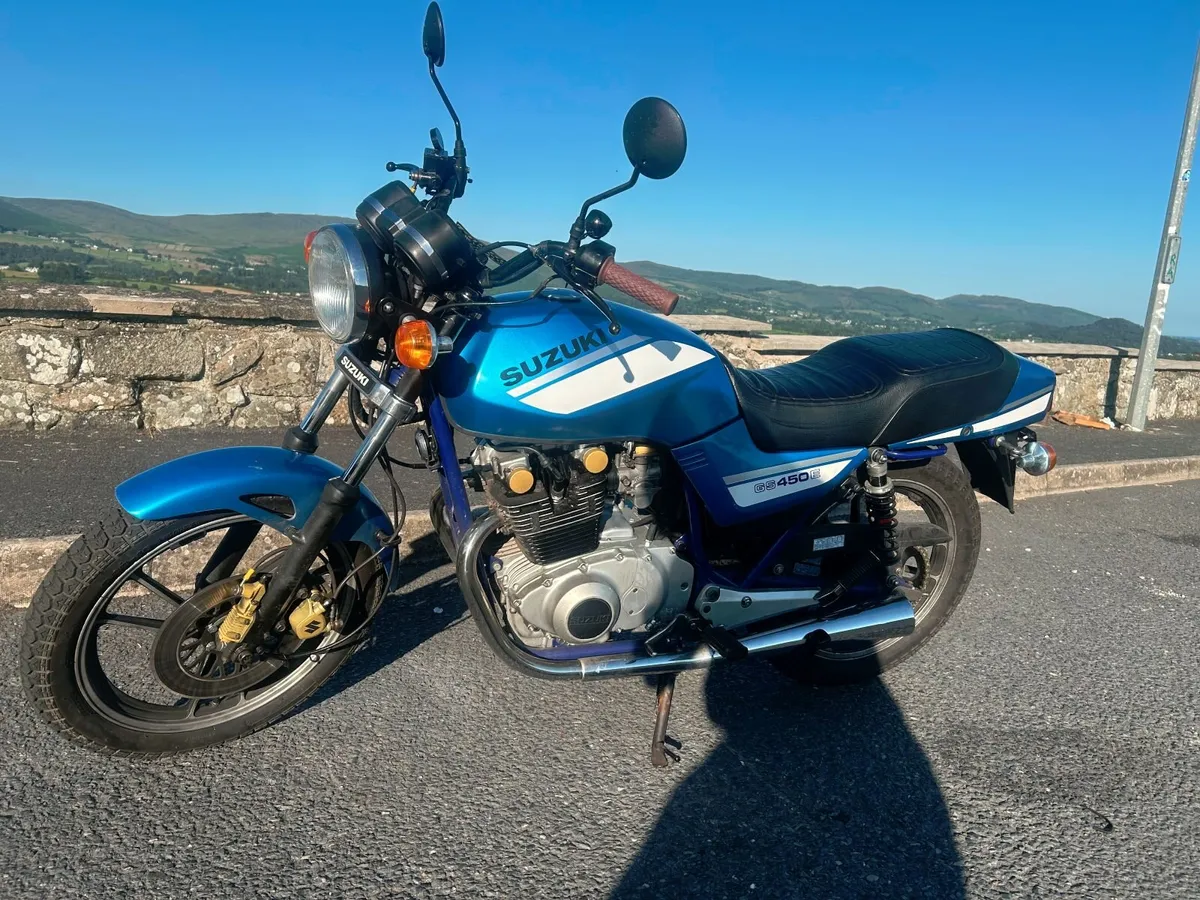87 Suzuki GS450E – Vintage - Image 1