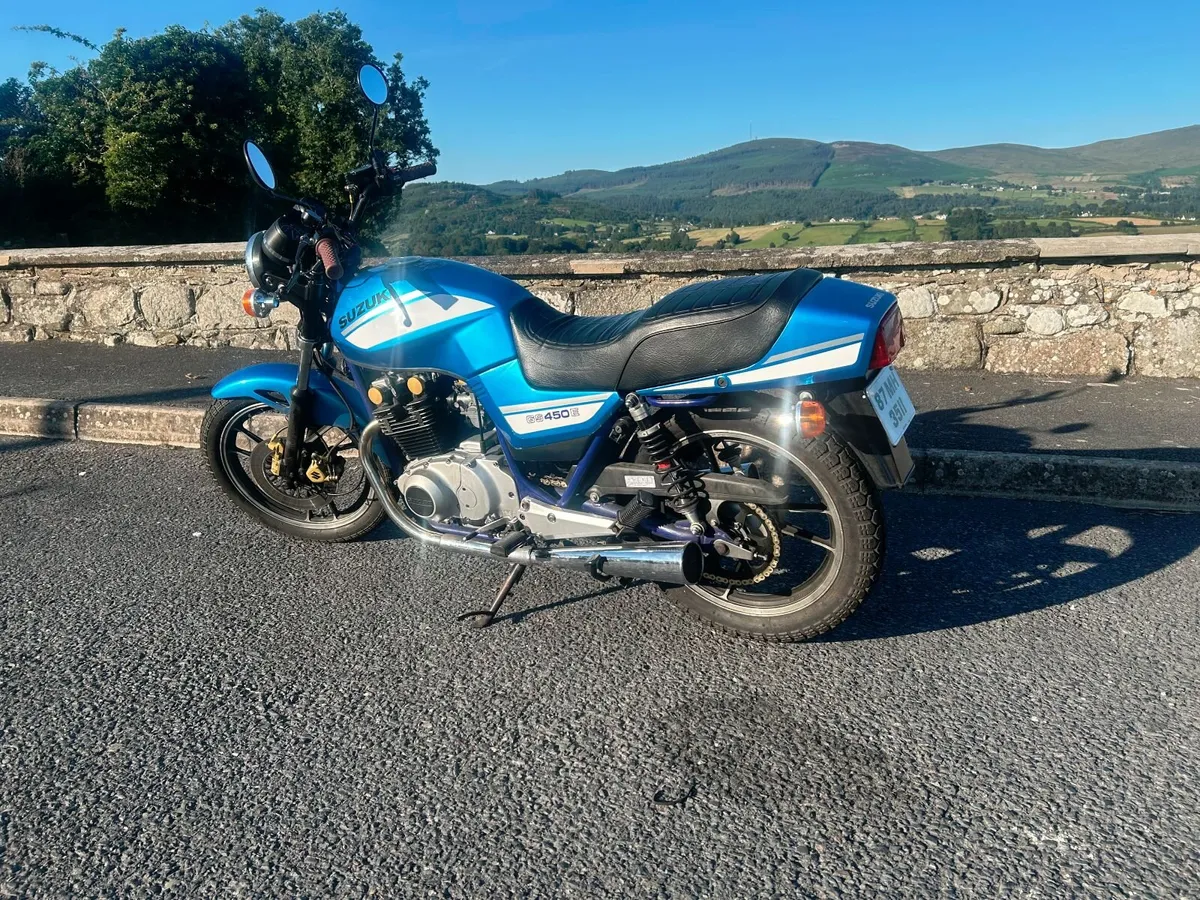 87 Suzuki GS450E – Vintage - Image 3