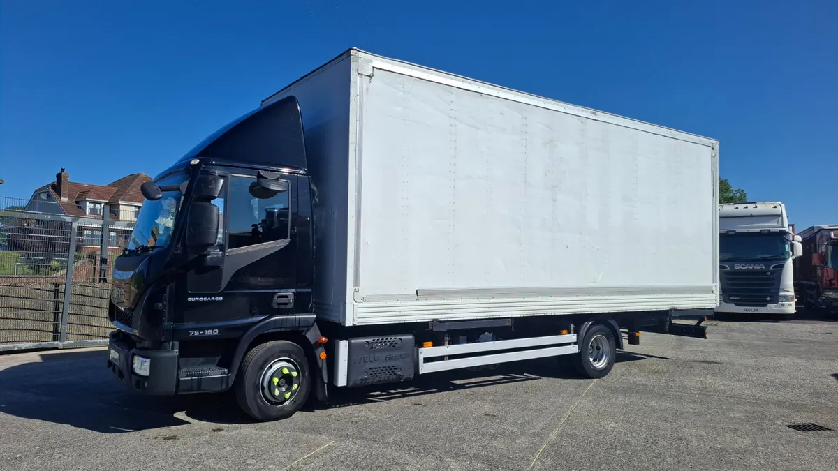 2020 Iveco 75-160 Demount Box Truck , 7.5 Ton - Image 3