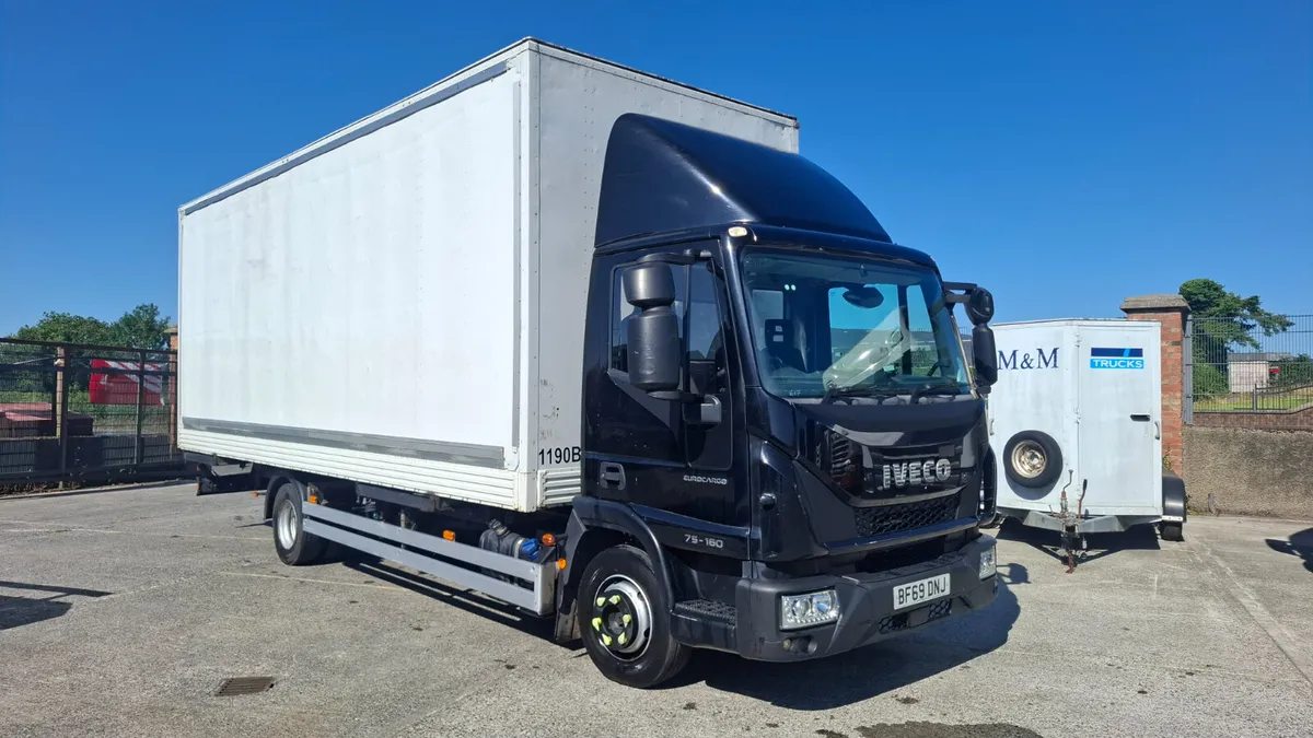 2020 Iveco 75-160 Demount Box Truck , 7.5 Ton - Image 1