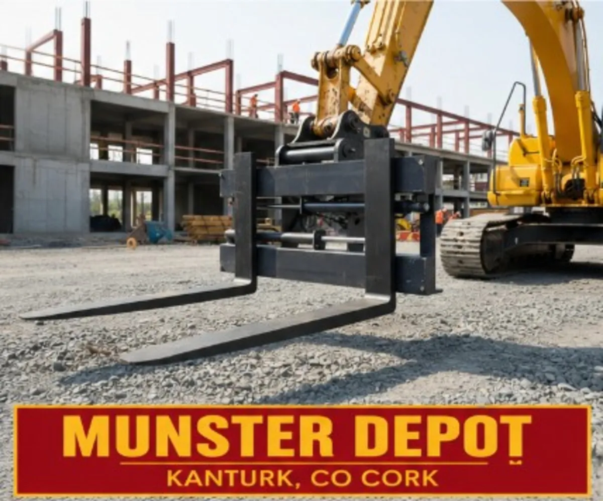 Excavator Floatation Pallet Fork For Sale / Hire