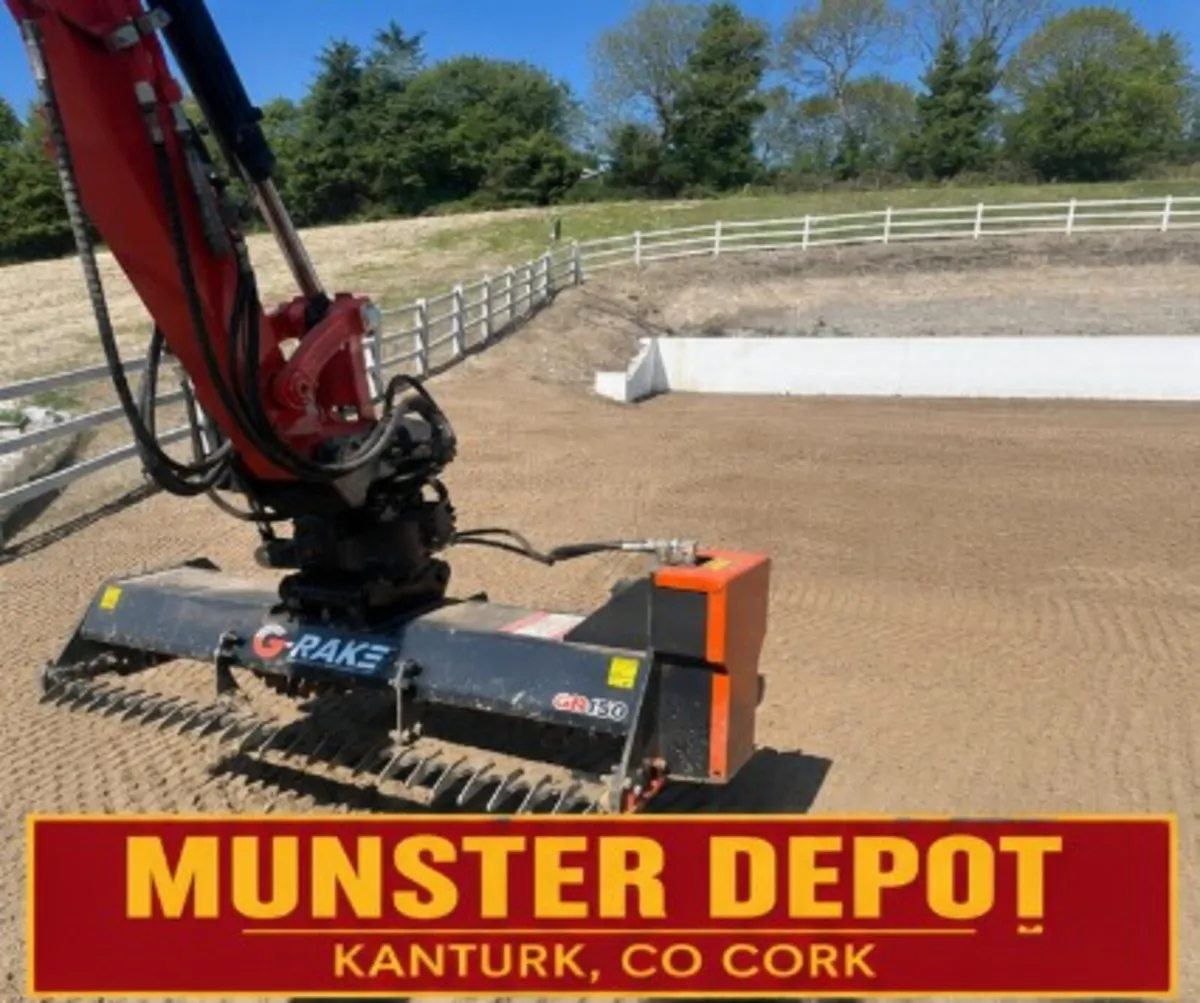 Attachment Hire. G Rake Stone Burier
