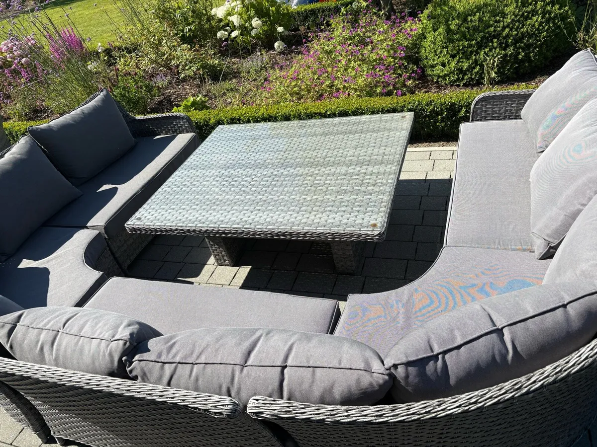 Extra Large Outdoor Furniture Lounge Set - Image 2