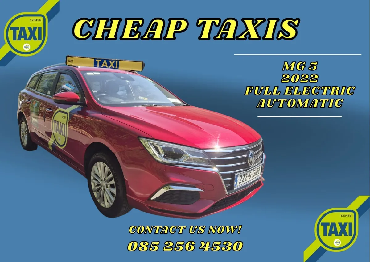 CHEAP TAXIS - MG MG5 2022 ELECTRIC!!! - Image 1
