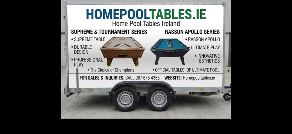 Home pool tables - Image 1