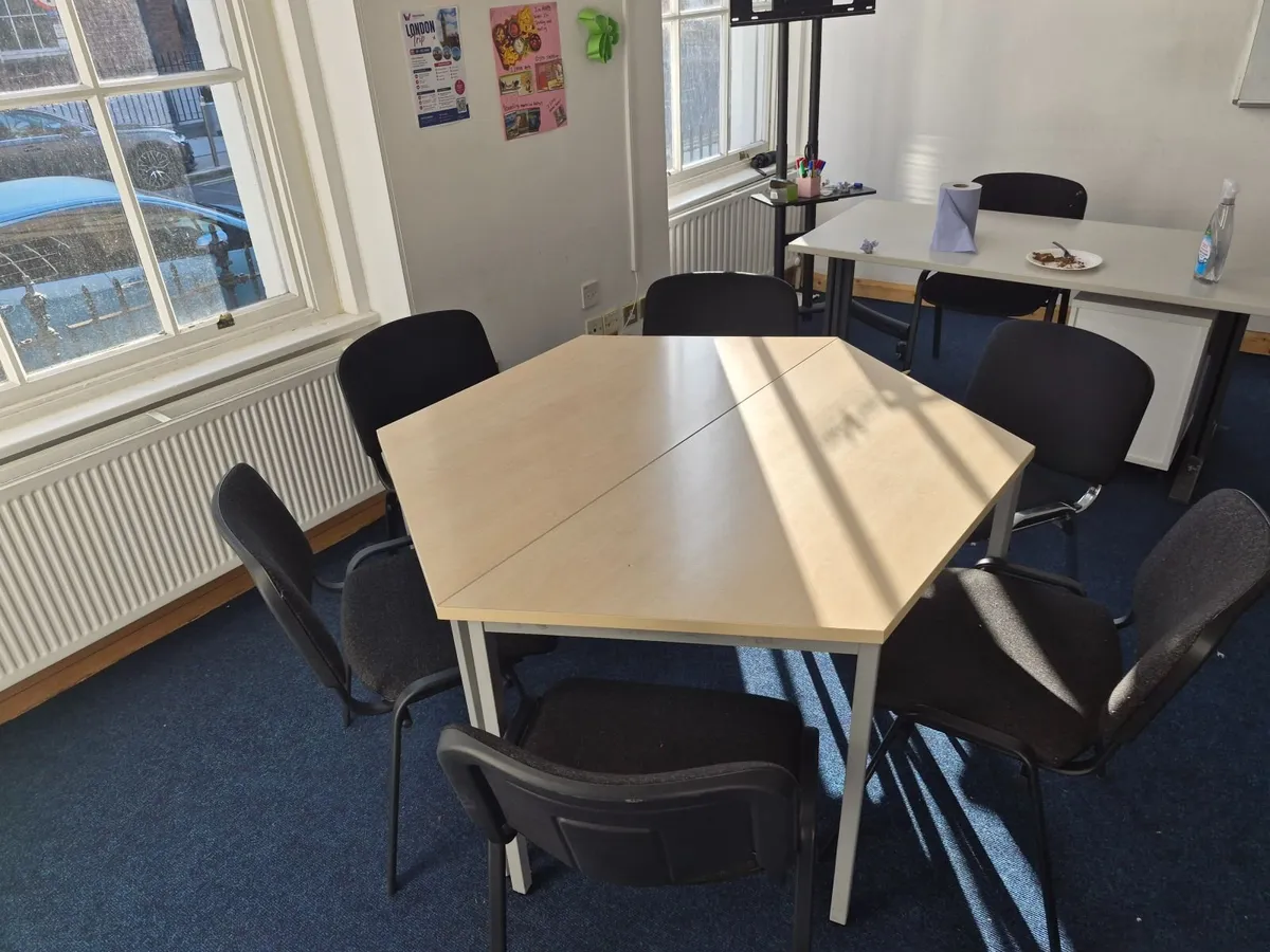 Tables and chairs for education use - Image 1