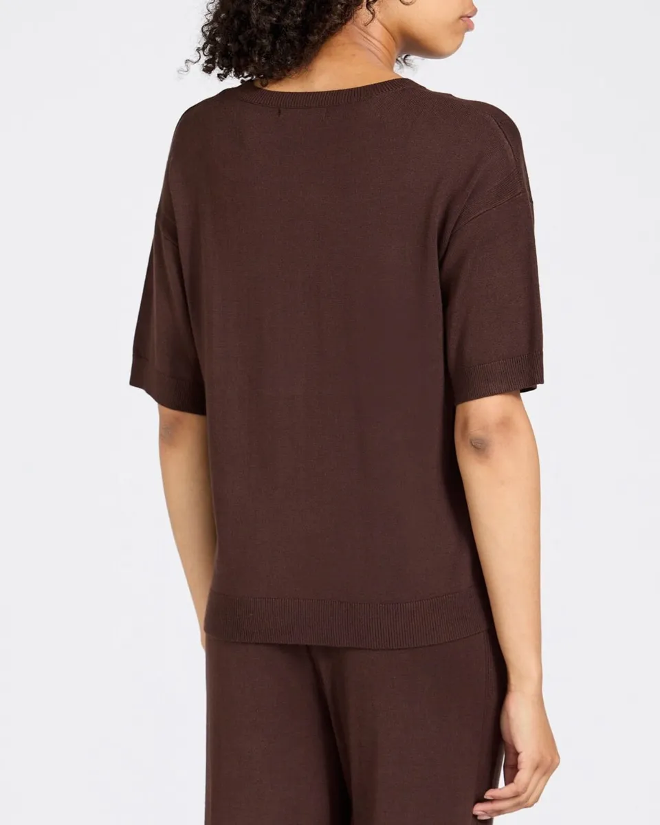 New Chocolate Brown Co-Ord Set: Size XS  Suit 8-10 - Image 2