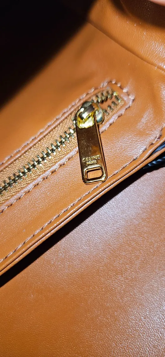 Celine Triomphe calfskin leather - Image 2