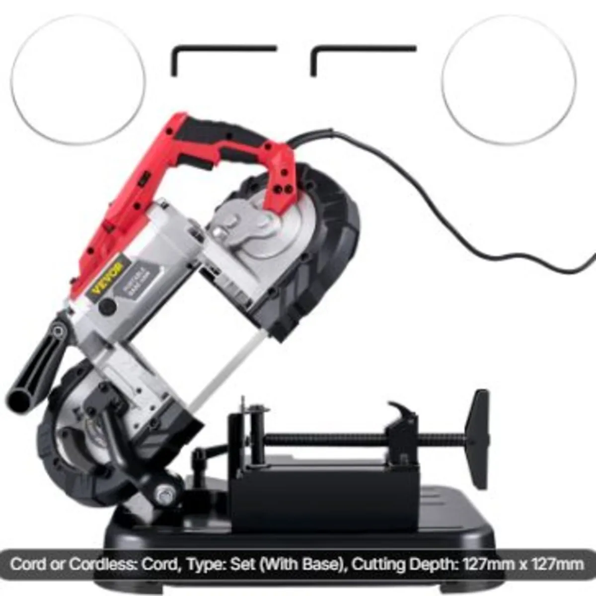 Portable Band Saw, 127 mm x 127 mm Cutting - Image 1