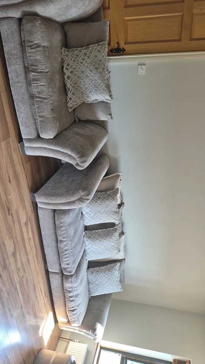 Grey Sofa Set - Image 3